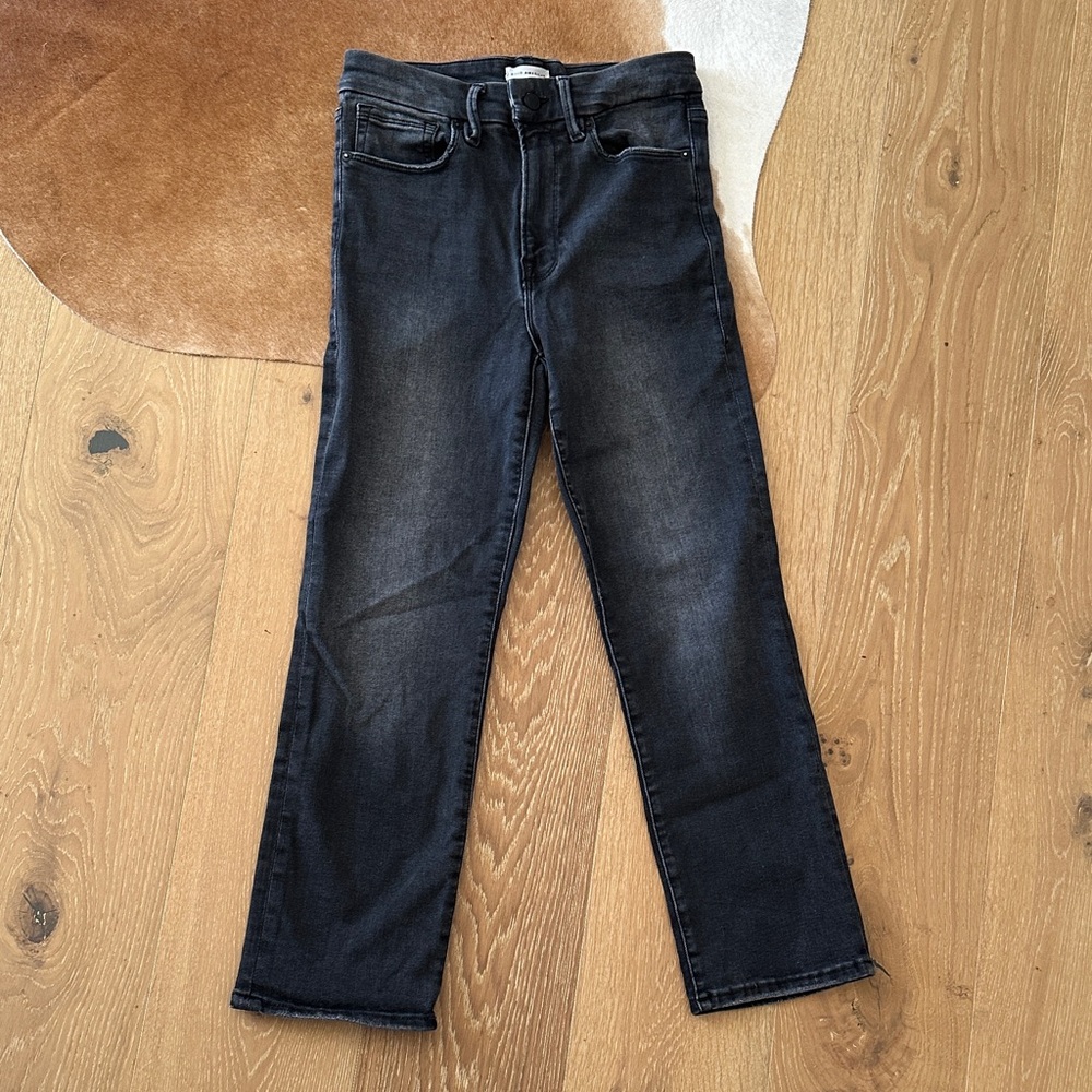 Good American Always Fits Good Legs Straight Jeans - Size 6-12